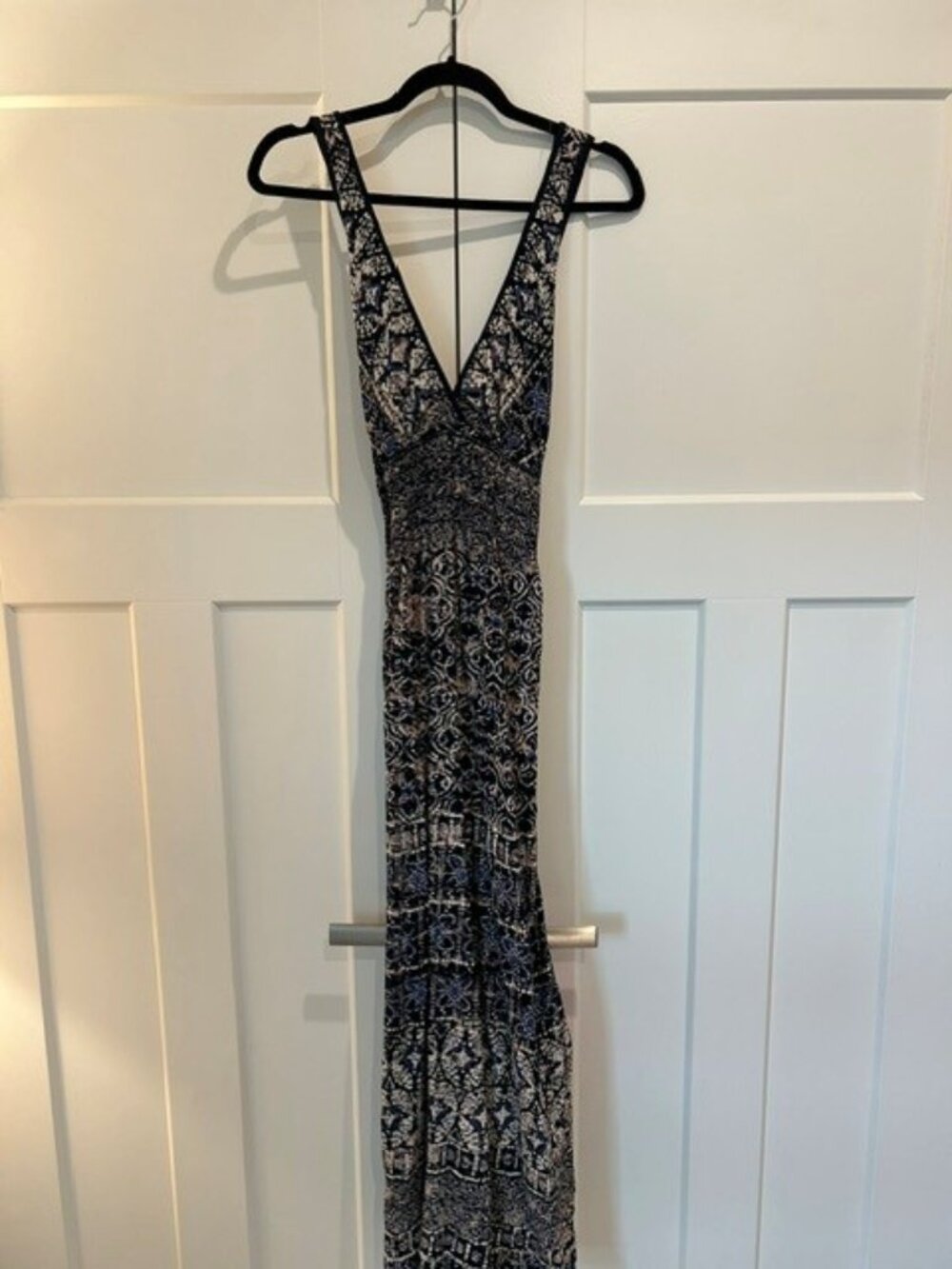 ANGIE Printed Maxi Dress